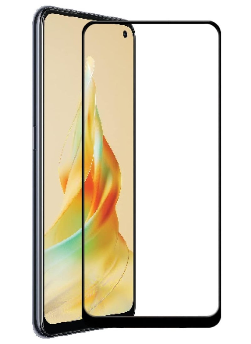 ACLIX Antistatic ESD Dustproof Premium Quality High Definition Tempered Glass Screen Protector Designed For Oppo Reno8 T - Image 1