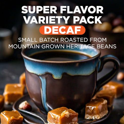 MAUD'S Mauds Flavored Decaf Coffee Pods Variety Pack 80 ct14 Assorted Roasts  Flavors Decaf Medium Roast Coffee in Single Serve Pods  100 Arabica Coffee Compatible with Keurig K Cups Maker - Image 5