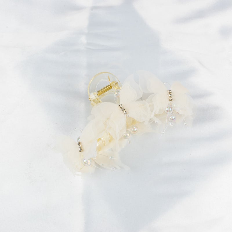 Zirconic Butterfly Headpiece - Yellow