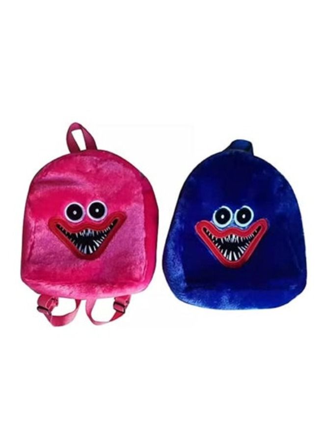 ACLIX 2-PIECES HUGGY WUGGY STUDENTS SCHOOL BAG PLUSH TOYS GIFT FOR KIDS