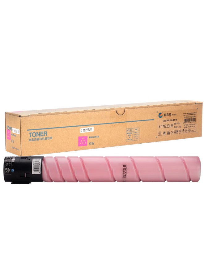KST Kost K Tn223lm Toner Cartridge Compatible With Konica Minolta Bizhub C226/c256/c266/c7222/c7226 Red Professional Edition - Image 1