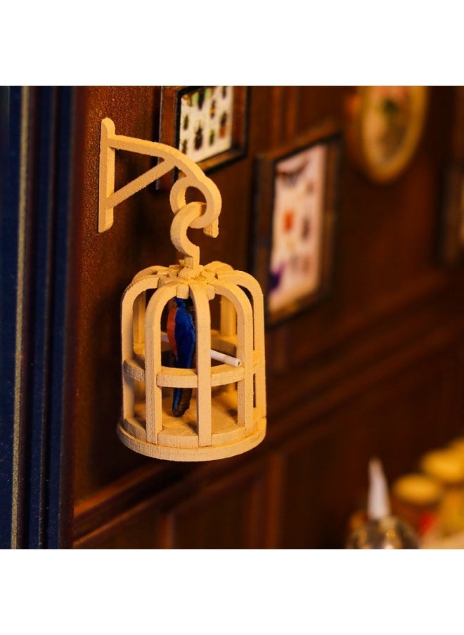 General DIY model hut magic series book stand assembly small house miniature scene three-dimensional architectural puzzle  - Image 5