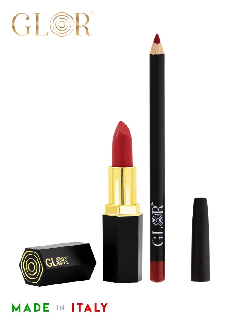 غلور  قلم تحديد الشفاه غلور إندليس تشارم ألتيميت بريسيجن من كريميسي آند غلور إندليس تشارم مجموعة توت العليق - Image 1