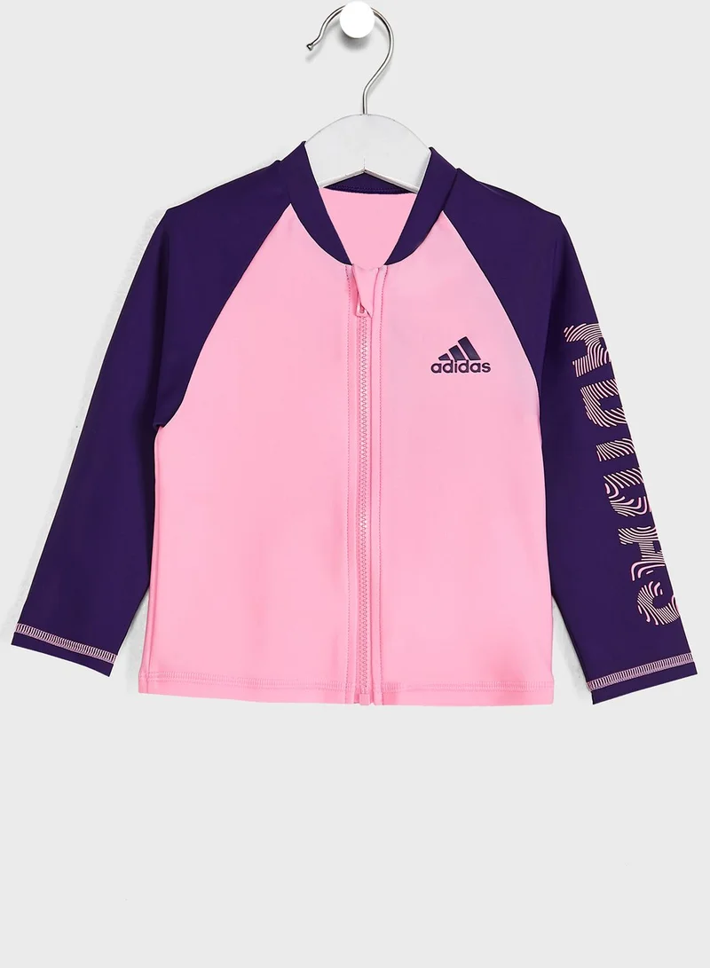 adidas قميص سباحة للأطفال