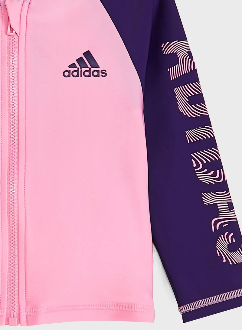 adidas قميص سباحة للأطفال