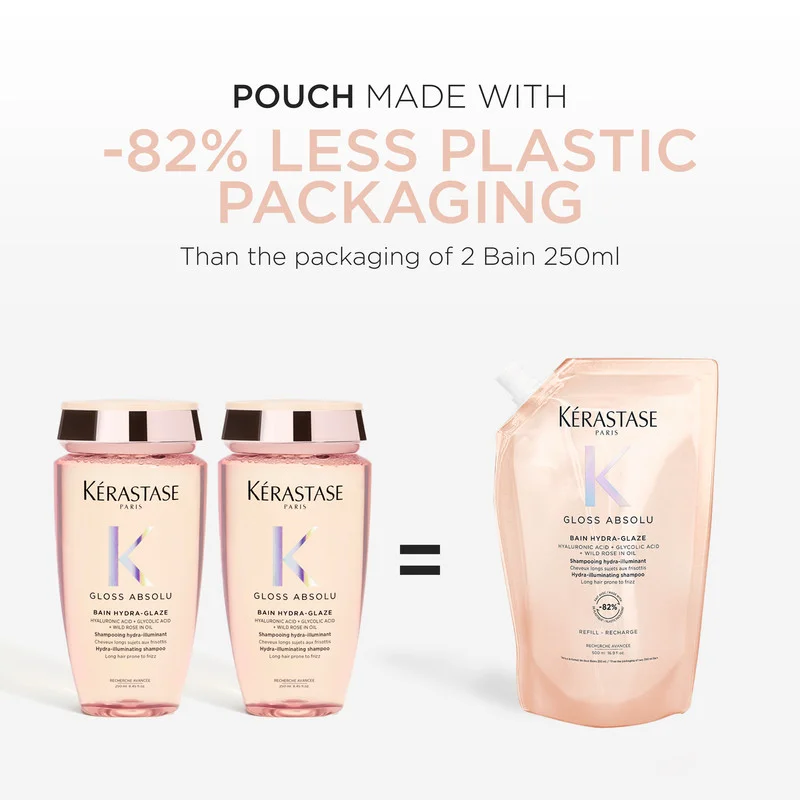 KERASTASE Kerastase Gloss Absolu Hydra-Glaze Shampoo Refill Pouch 500ml