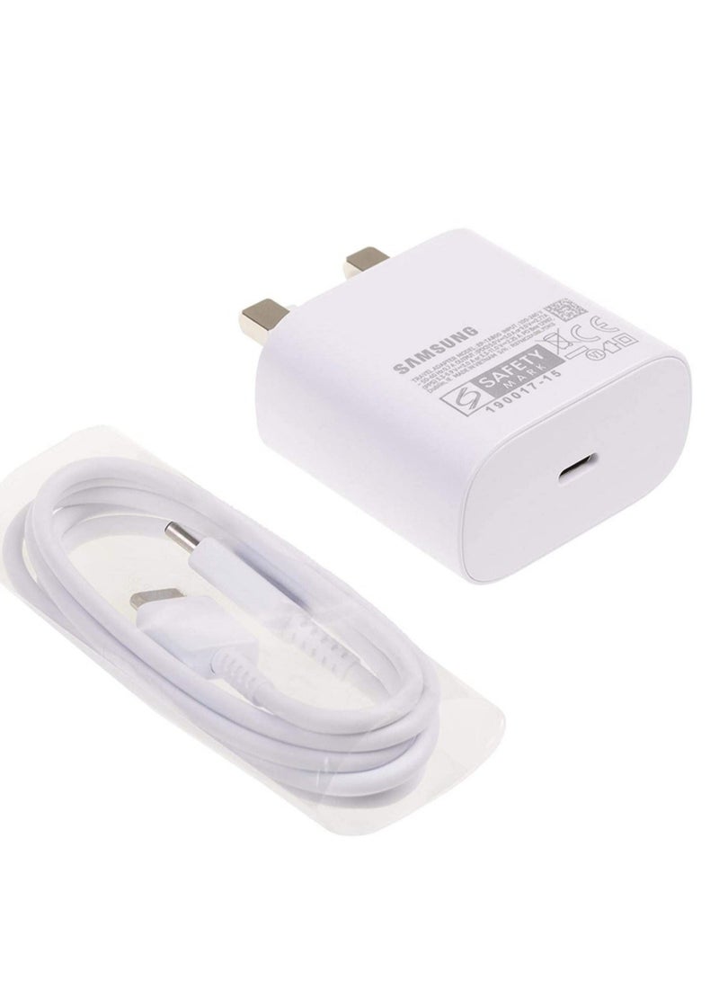 شاحن USB C بقوة 45 واط متوافق مع شاحن سامسونج السريع للغاية نوع C لجهاز سامسونج جالاكسي S22 ألترا/S22+/S22/S21 ألترا/S21 بلس 5G/نوت 20 ألترا/S20/S20 ألترا/تاب S8 ألترا S8+، شاحن حائط سريع PPS - Image 3