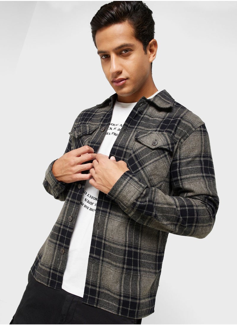 JACK & JONES - Checked Regular Fit Shirt - Image 1