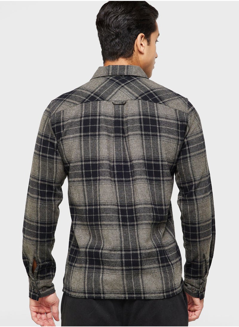 JACK & JONES - Checked Regular Fit Shirt - Image 1
