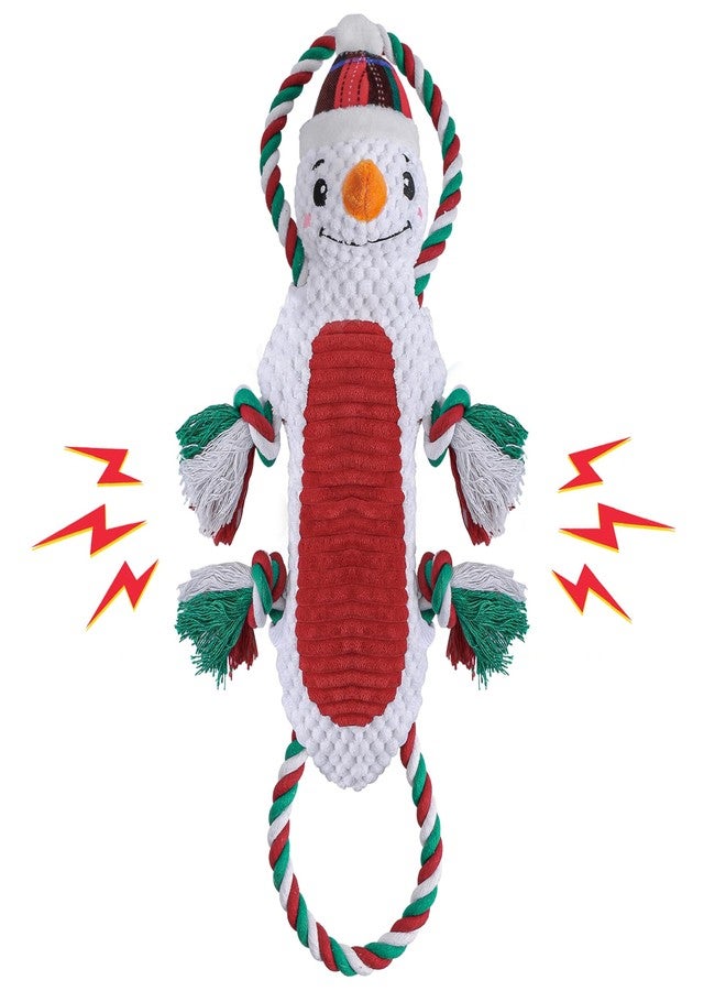 Newget Christmas Dog Toys, Plush Stuffed Animals Toys for Aggressive Chewers, Cute Squeak Toys for Large Medium Small Dogs, Interactive Dog Chew Toys, Durable Plush Dog Toys for Puppy Teething - Image 1