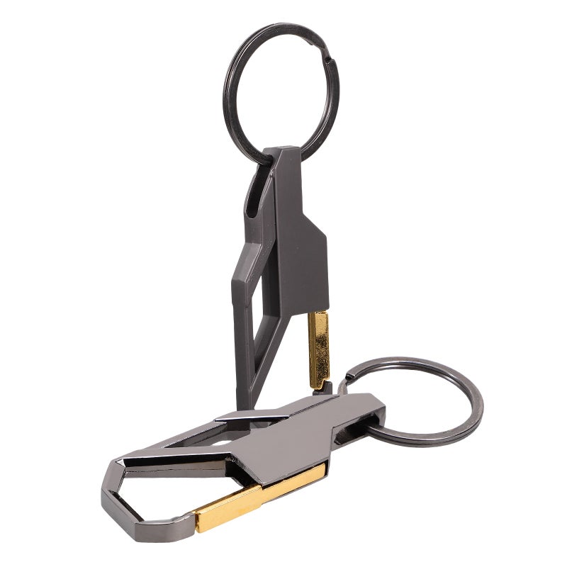 2pcs Key Chain Car Key Clip Car Key Automotive Key Chain Holder Keyring - Image 1