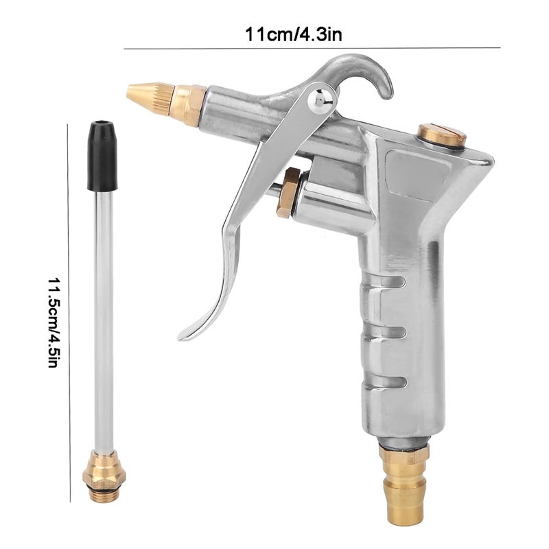klarako Blowing Dust Gun Powerful High Pressure Long Mouth Air Gun Air Compressor Air Pump Accessories Dust Cleaning Tool - Image 1