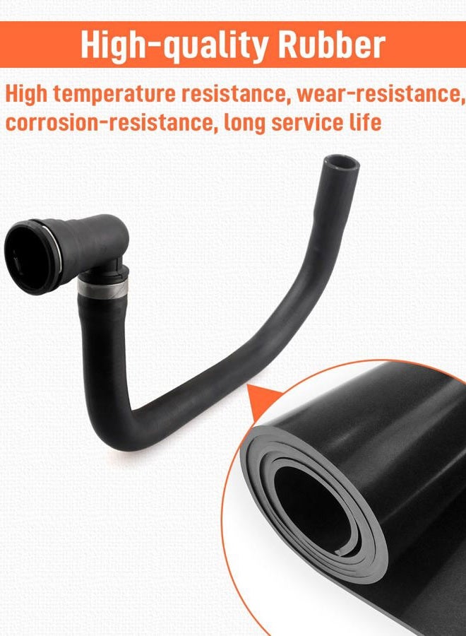 Quaneguzy Engine Coolant Overflow Hose Fit for Ford F150 Lobo Fit for Lincoln Mark LT 2011 2012 2013 2014 Replace ‎626-675 ‎BL3Z8C350A ‎BL3Z-8C350-A Radiator Coolant Reservoir Hose Assembly - Image 3