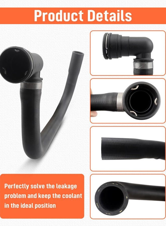 Quaneguzy Engine Coolant Overflow Hose Fit for Ford F150 Lobo Fit for Lincoln Mark LT 2011 2012 2013 2014 Replace ‎626-675 ‎BL3Z8C350A ‎BL3Z-8C350-A Radiator Coolant Reservoir Hose Assembly - Image 5