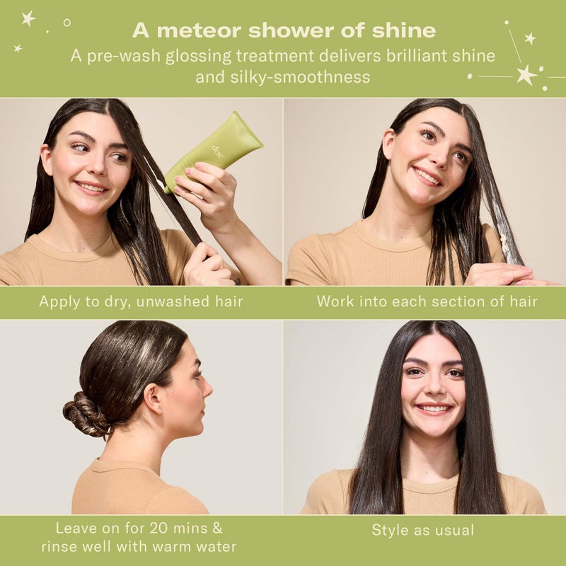 DAE Stargloss Shine Treatment - Adds Shine, Hydrates, Tames Frizz & Smooths 6 oz - Image 3