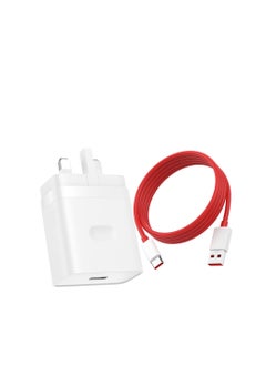 Generic 100W Supervooc Charger Compatible with Oppo Find X8 X8 Pro X5 Pro X7 X7 Ultra X6 X6 Pro Find X3 Lite X2 Reno 12 11 10 8 7 6 A96 A94 A78 A77 A76 A74 A57 A56 A54 A55 A60 with USB C Cable  - Image 3