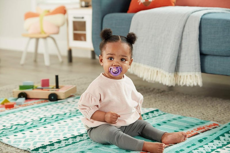 NUK Orthodontic Pacifiers for Babies, 0-6 Months, 2 Pack - Image 5