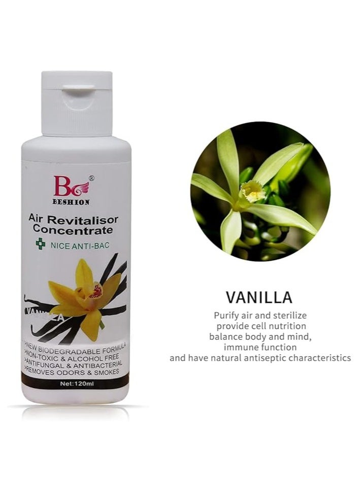 Generic Vanilla 120ML - Beshion Air Revitalisor Concentrate Water-Soluble Drops For Humidifier  - Image 2