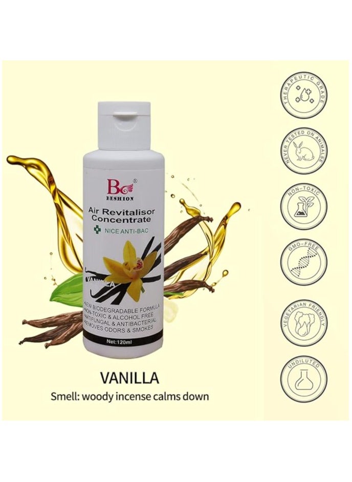 Generic Vanilla 120ML - Beshion Air Revitalisor Concentrate Water-Soluble Drops For Humidifier  - Image 4