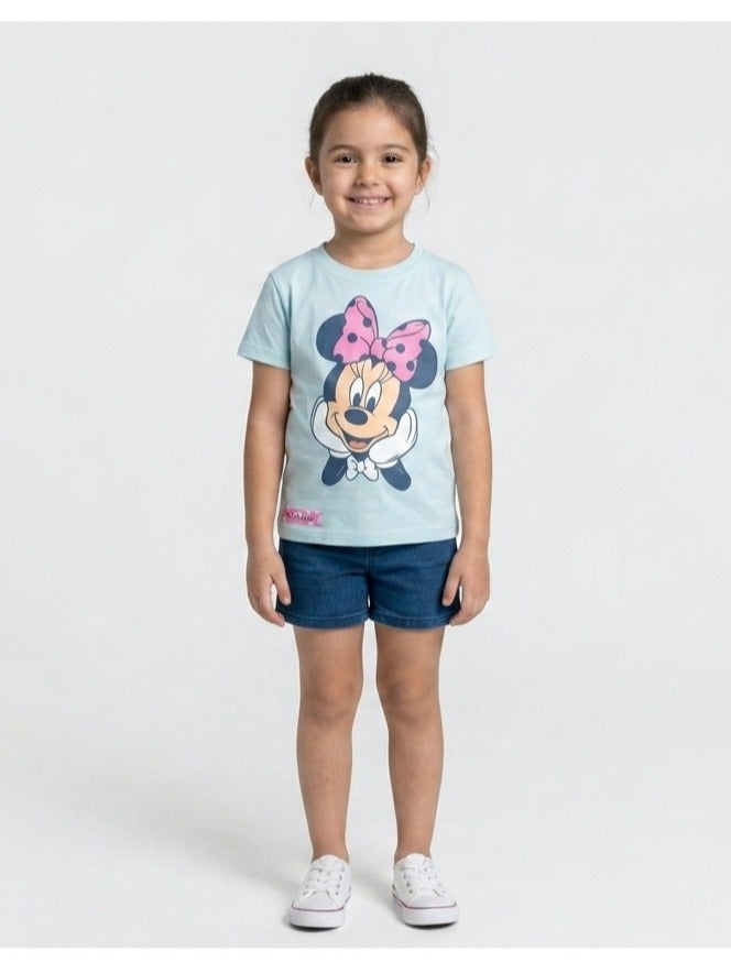 Disney Mickey Girls T-Shirt - Image 1