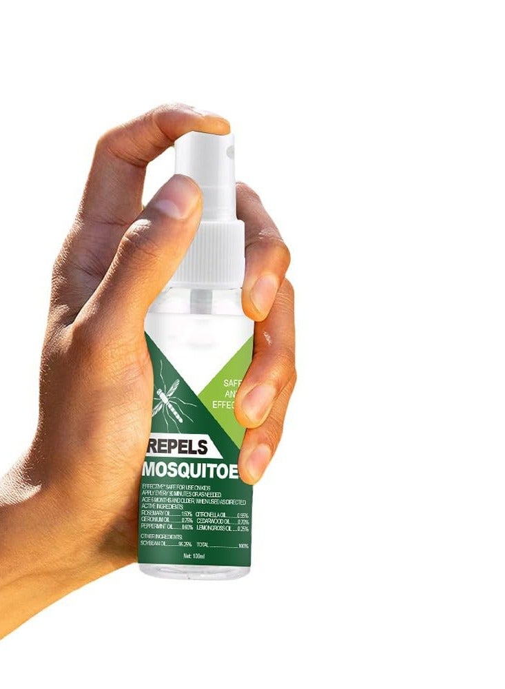 SYOSI Naturally Mosquito Repellent Spray Smelling Insect Mosquitoes With Botanical Extracts, for Gnats, Black Flies, Anti-Bug Safe Pets and Kids 60 - Image 2