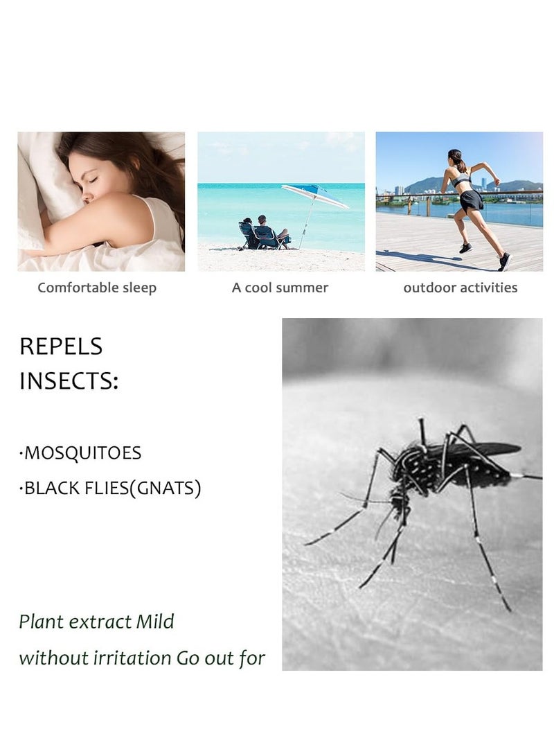 SYOSI Naturally Mosquito Repellent Spray Smelling Insect Mosquitoes With Botanical Extracts, for Gnats, Black Flies, Anti-Bug Safe Pets and Kids 60 - Image 5