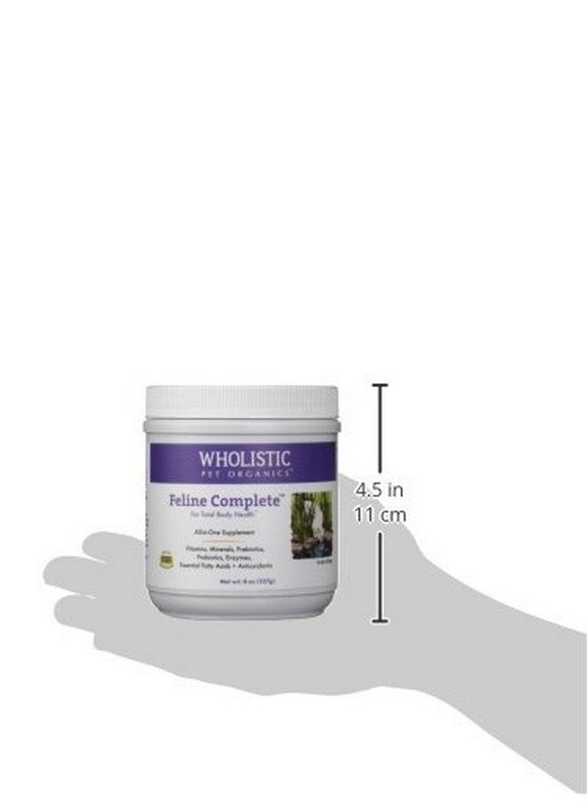 Wholistic Pet Organics Wholistic Pet Organics Feline Complete - 8 Oz - Multivitamin & Probiotic Powder for Cats - Natural Cat Food & Digestive Support  - Image 3