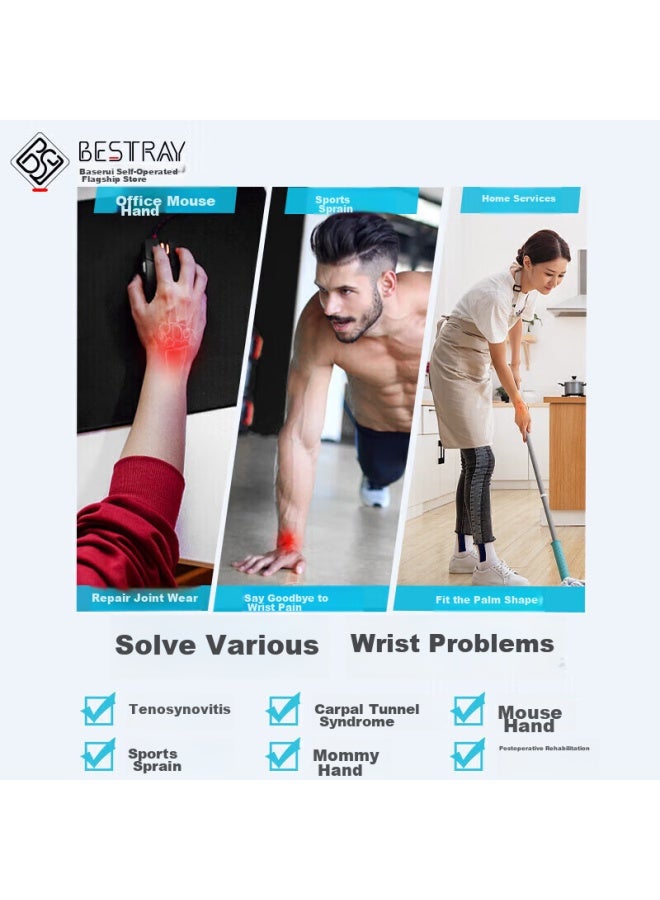 Bestray Baisirei Tfcc Wrist Brace, Anti-sprain, Tendon Sheath Fixation, Inflammation Wrist Joint Support, Fracture Protection, Medical Rehabilitation Brace For Wrist Injury - Image 1