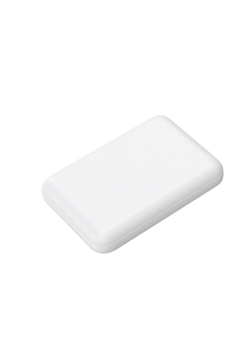 GULFLINK Fast Magnetic Portable Power Bank Charger for Apple iPhone 12/13/14/15 series 5000mah White - Image 2