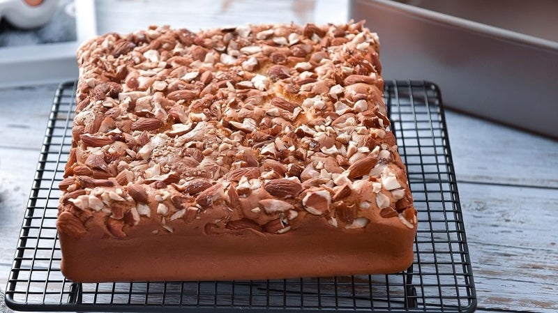 RINKLE TRENDZ Aluminium Square Cake Mould Cake Pan Cake Tin Tray 8 Inches For Baking 1 Kg - 1000 Grams In Oven,Silver - Image 3