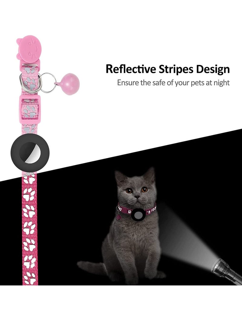 Airtag Reflective Collar with Bell - Image 4