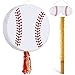 Jerify Baseball Piata for Birthday Party 126 x 126 Inch Baseball Piata for Kids with Stick and Blindfold Traditional Mexican for Sport Birthday Party Supplies Decor - Image 3
