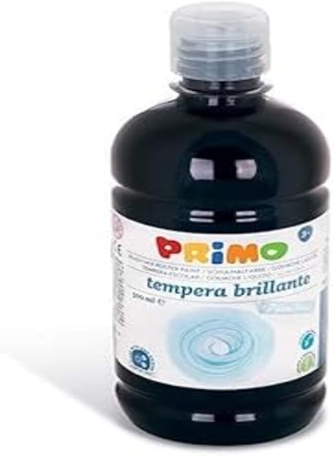 Primo beginner ready mix paint - 500ml, black