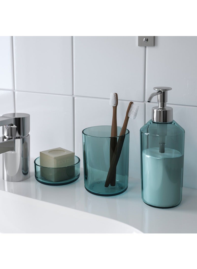 Skissen 3-Piece Bathroom Set – Minimalist Design | Soap Dispenser, Dish & Holder  - Image 2