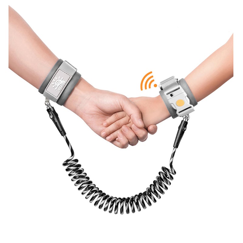 WSZCML Anti Lost Wrist Link with Induction Lock-Toddler Harness Walking Leash-Safety Baby Child Walking Wristband Leash-Upgrade with Reflective(6.5ft) - for Boys and Girls - Image 1