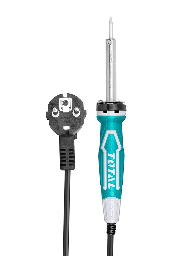 توتال تولز مكواة لحام كهربائية صناعية توتال بقوة ٤٠ واط | ٢٢٠-٢٤٠ فولت | تسخين سريع | رأس قابل للاستبدال | أداة لحام دقيقة للإصلاحات المنزلية والكهربائية والإلكترونية - Image 1