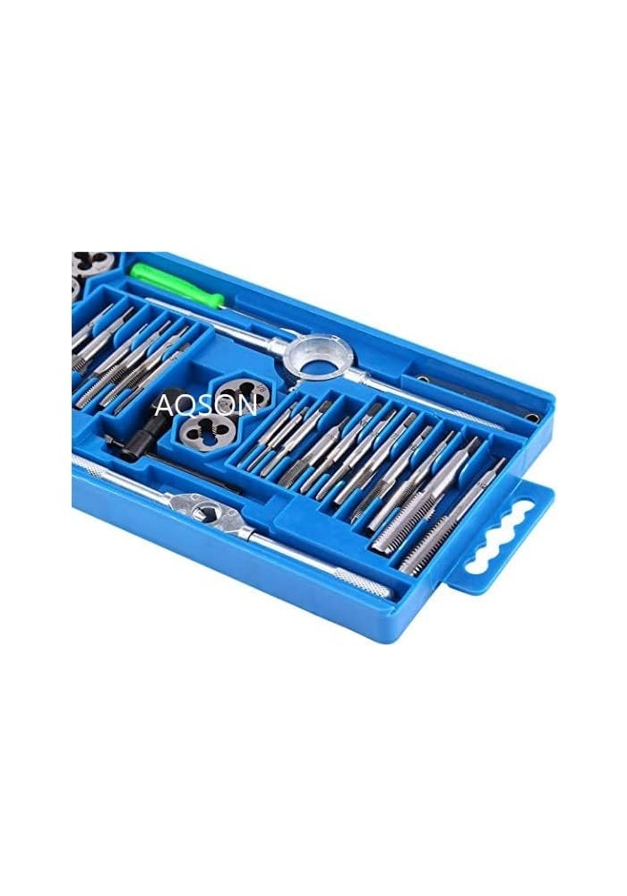 AQ AQSON مجموعة AQSON المكونة من 40 قطعة من أدوات التقطيع والخرطوشة المقواة لبراغي الخيوط اليدوية - Image 2