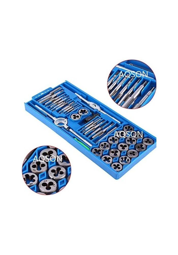 AQ AQSON مجموعة AQSON المكونة من 40 قطعة من أدوات التقطيع والخرطوشة المقواة لبراغي الخيوط اليدوية - Image 4