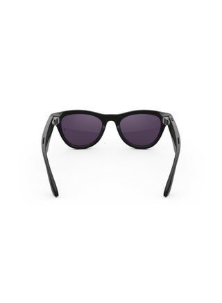RAY-BAN Skyler (Gen 1) Shiny Black Frame Clear to Amethyst Transitions Lens Standard High Bridge Clear/Amethyst Transitions - view 2