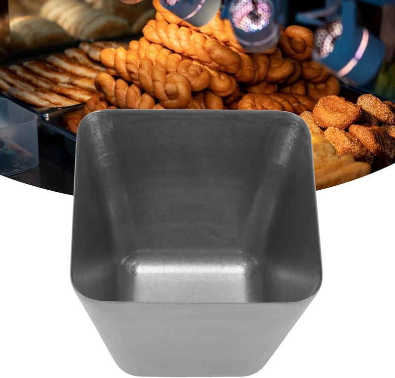 19oz Stainless Steel Square Sauce Bowl Food Dish 3.9 x 3.9 x 3.5 in for Sauces Condiments Snacks Home Restaurant - Image 2