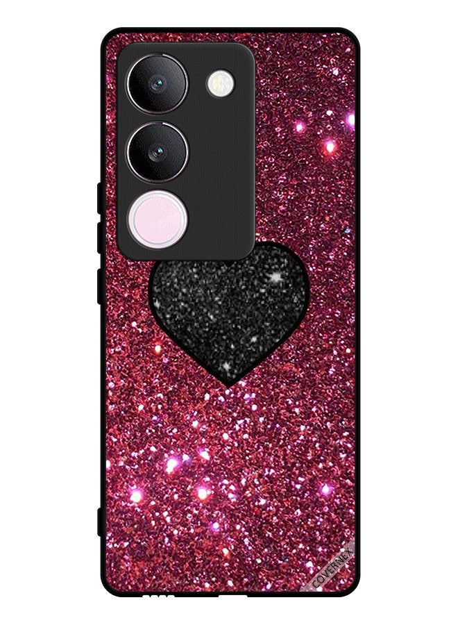 Covernex Protective Case Cover For vivo S17 Heart In Glitters - Image 1