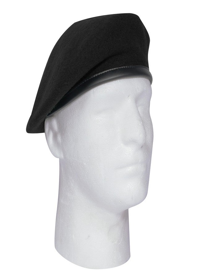 Rothco Wool Monty Beret (US, Alpha, X-Large, Black) - Image 2