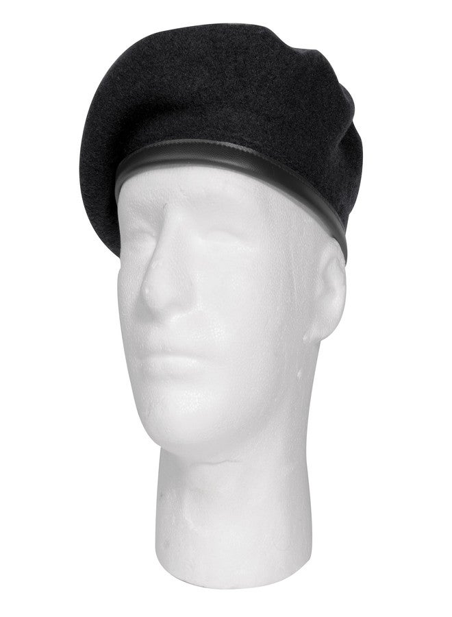 Rothco Wool Monty Beret (US, Alpha, X-Large, Black) - Image 3