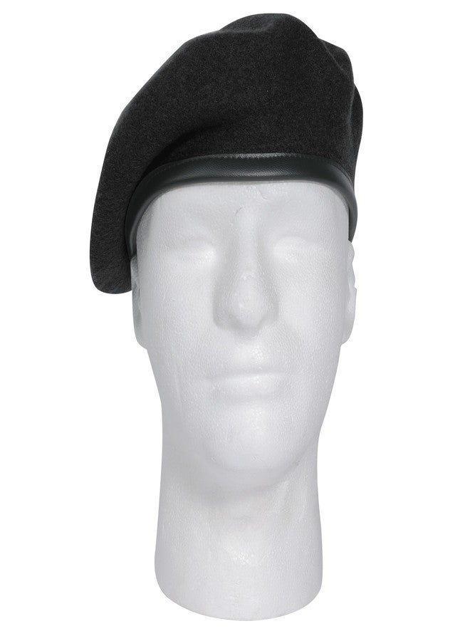 Rothco Wool Monty Beret (US, Alpha, X-Large, Black) - Image 1
