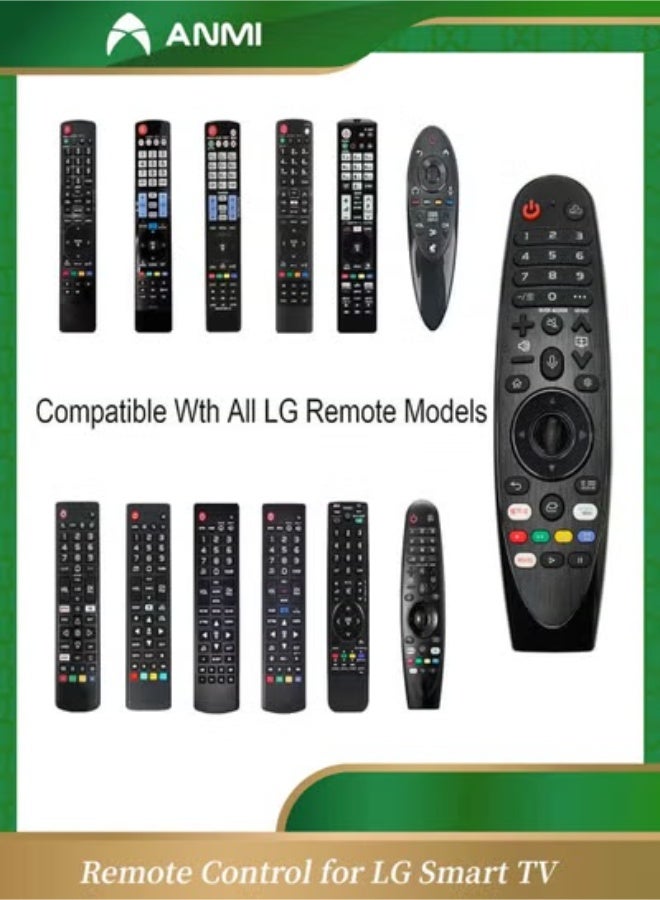 Anmi Universal Remote Control for LG Smart TV Magic Remote（NO Voice Function No Pointer Function） Compatible with All Models for LG TV - Image 3
