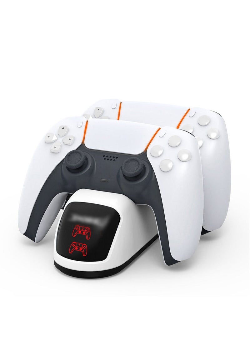 MissTiara - Upgraded PS5 Gamepad High Speed Dual Charger Station Dock with LED Indicator for PlayStation 5 Gamepad - Image 1