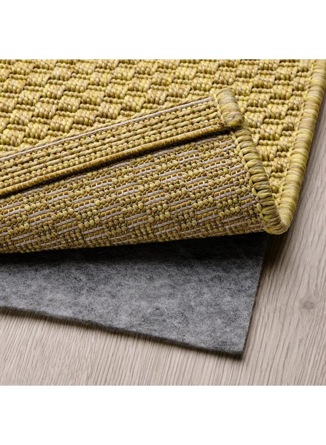 erorex Rug flatwoven, in/outdoor, light yellow, 160x230 cm - Image 3
