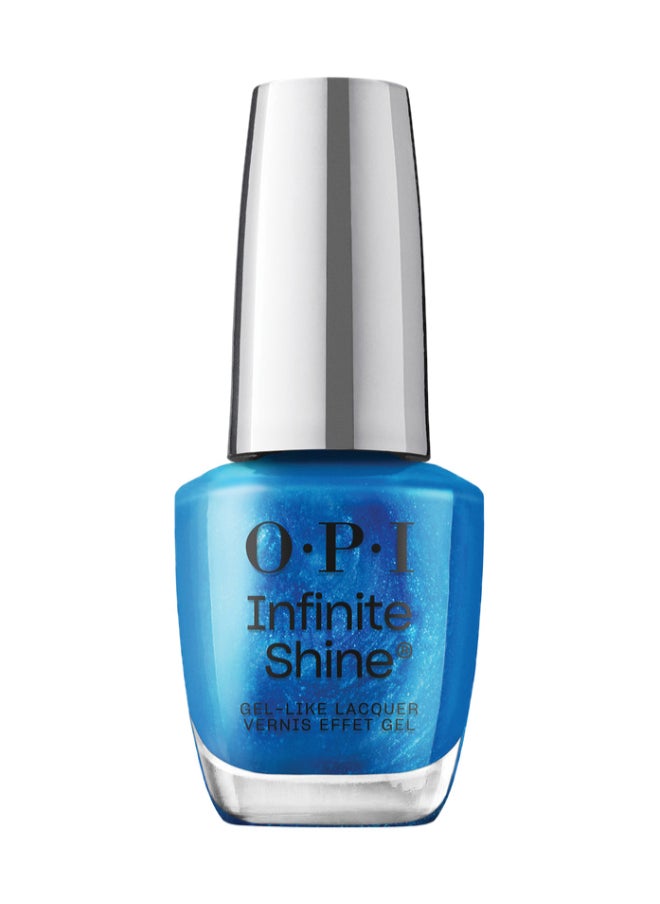OPI لمعان لا نهائي - هل ترى ما أرى؟، أزرق معدني، 15 مل  - Image 1