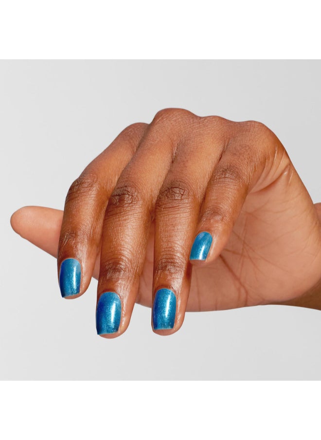 OPI لمعان لا نهائي - هل ترى ما أرى؟، أزرق معدني، 15 مل  - Image 4