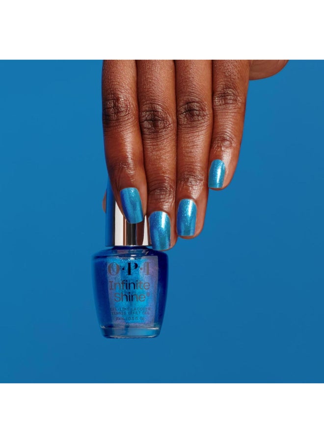 OPI لمعان لا نهائي - هل ترى ما أرى؟، أزرق معدني، 15 مل  - Image 5